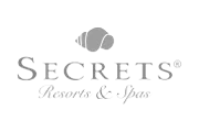 Logotipo de Secrets Resorts & Spa, cliente de Lanyards.mx