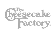 Logotipo de The Cheesecake Factory, cliente de Lanyards.mx